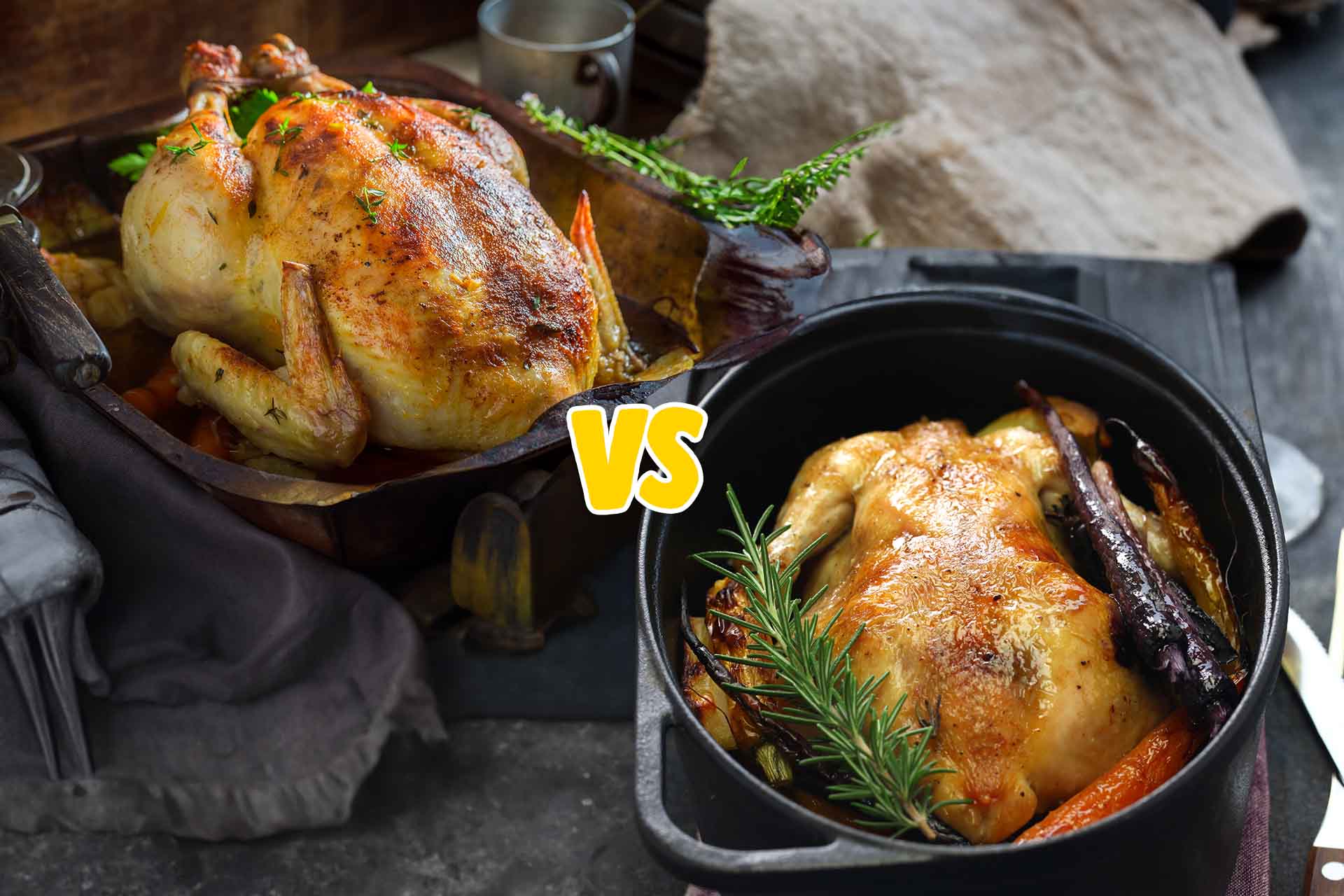 Rotisserie vs. Oven Roasted Chicken: Key Differences Explained 1 Discover the differences between rotisserie and oven roasted chicken. Learn about cooking techniques, flavor profiles, and health benefits in this detailed guide.