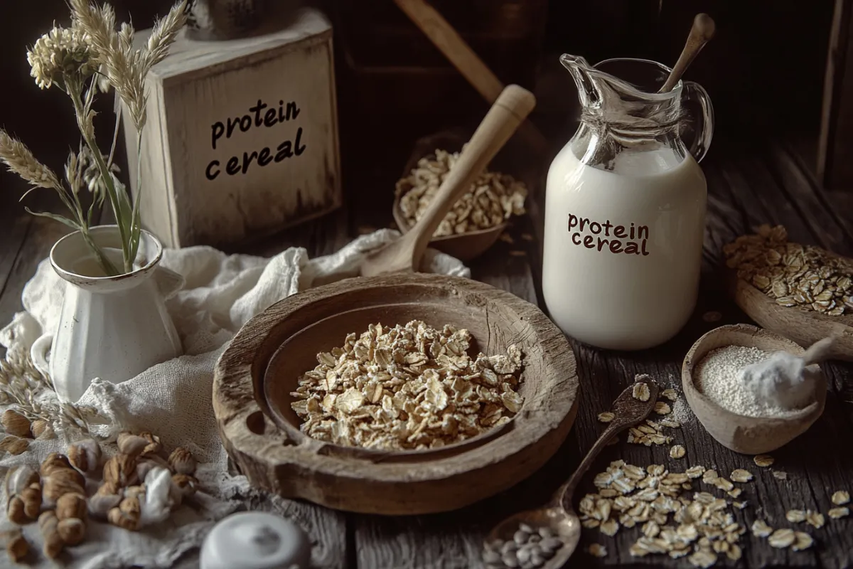 Protein Cereal: The Ultimate Guide to a High-Protein Breakfast 1 the benefits of protein cereal, how to choose the best one, creative ways to enjoy it. Get the ultimate guide for a high-protein breakfast