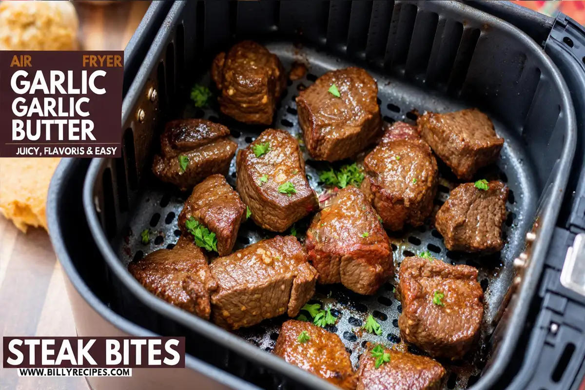 Air Fryer Garlic Butter Steak Bites 25 airft2