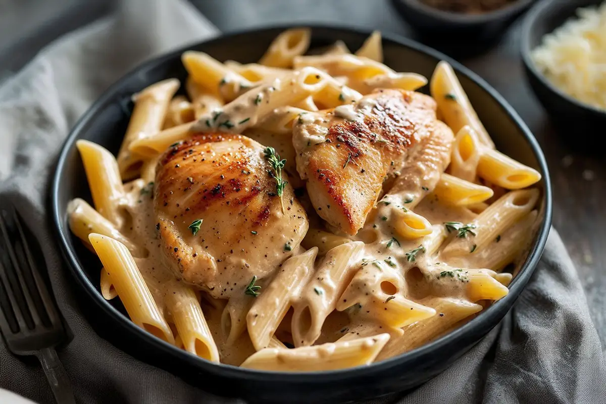 Marry Me Chicken Pasta – Creamy, Cheesy & Irresistible 37 This Chicken Pasta is creamy, cheesy, and packed with flavor! A quick and easy one-pan meal perfect for date nights or family dinners.