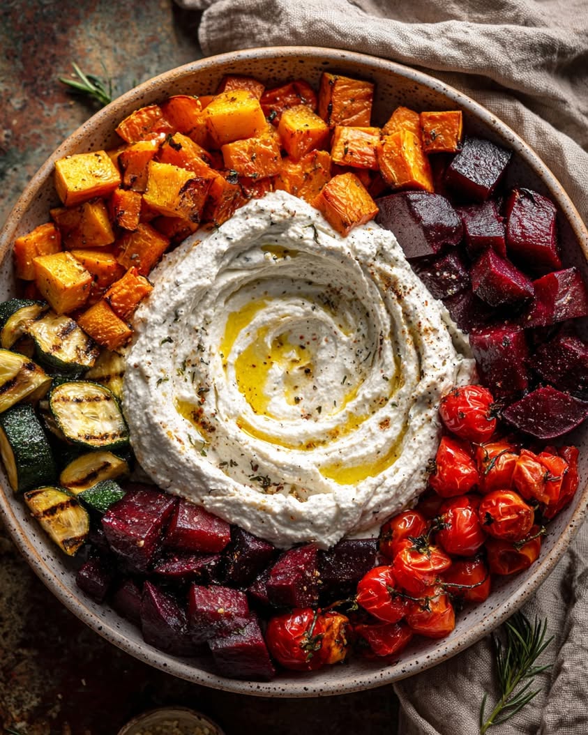 Delight in Cloud Cream Dream: Roasted Veggies with Whipped Feta 16 cloud cream roasted veggies feta
