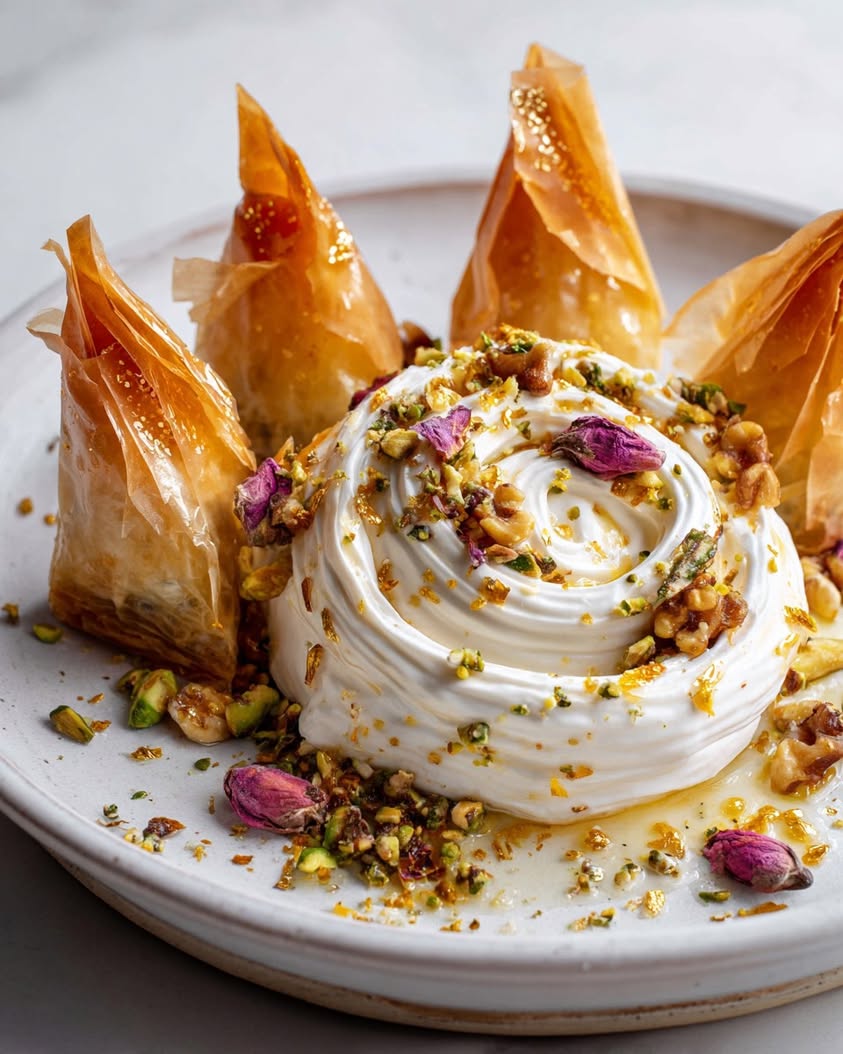 Perfecting Deconstructed Pistachio Baklava with Orange Blossom Ricotta 16 deconstructed pistachio baklava ricotta