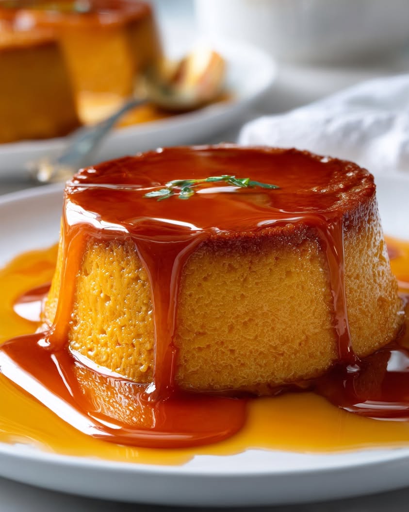 Indulge in Autumn Flavors with Spiced Sweet Potato Flan 10 spiced sweet potato flan