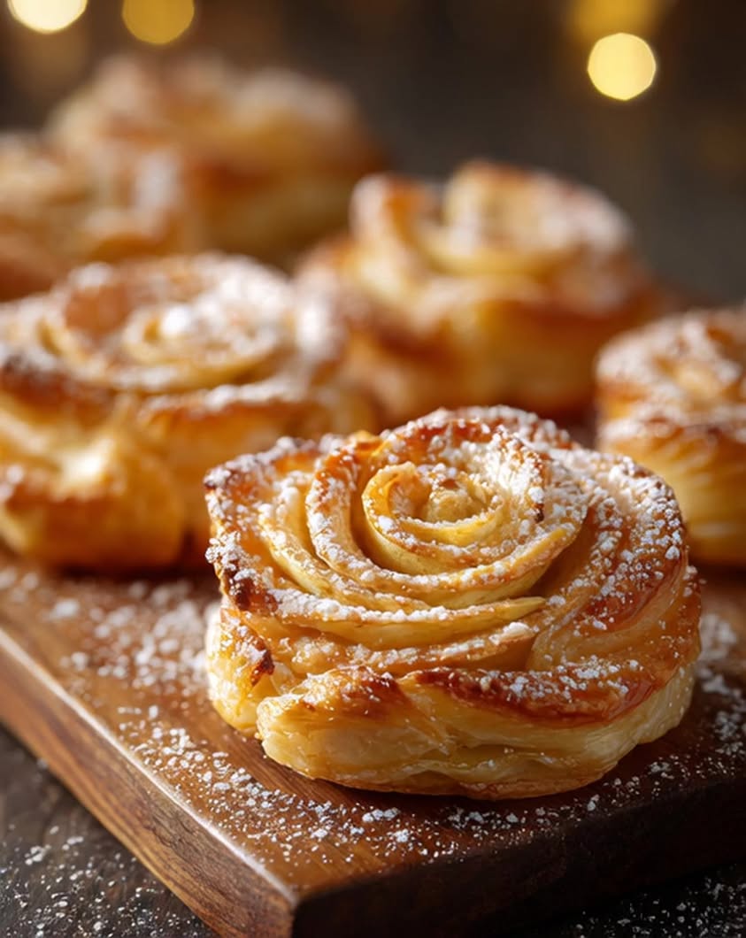 Easy Apple Cinnamon Puff Pastry Roses Recipe For A Sweet Treat 3 apple cinnamon puff pastry roses