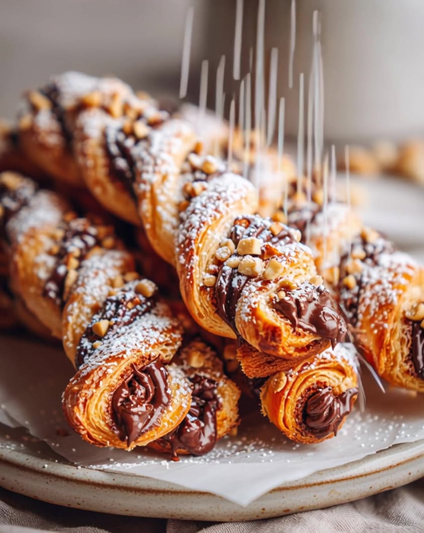 Irresistible Chocolate Hazelnut Puff Twists for Your Next Sweet Treat 10 chocolate hazelnut puff twists