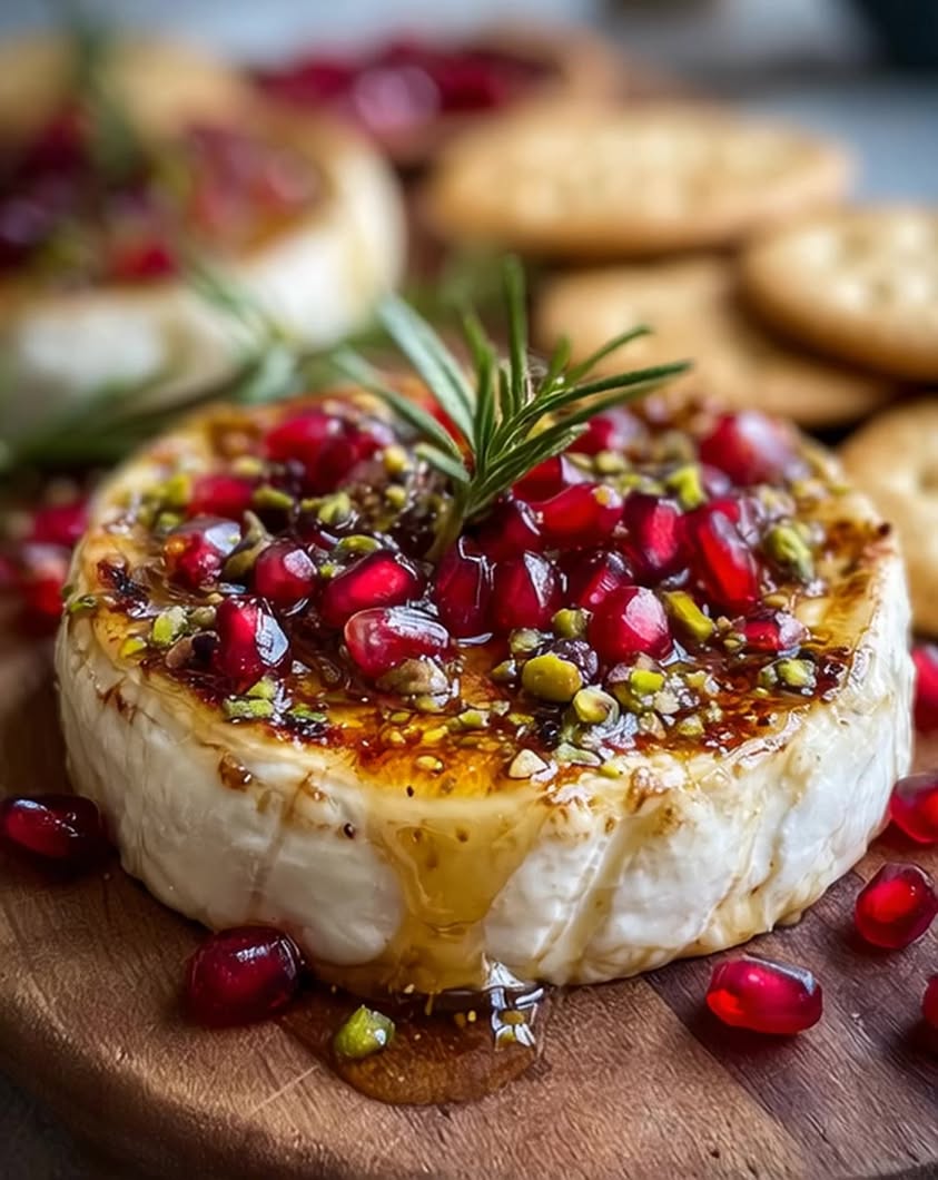 The Crowned Goat Cheese: An Elegant Holiday Appetizer Recipe 3 crowned goat cheese wheel