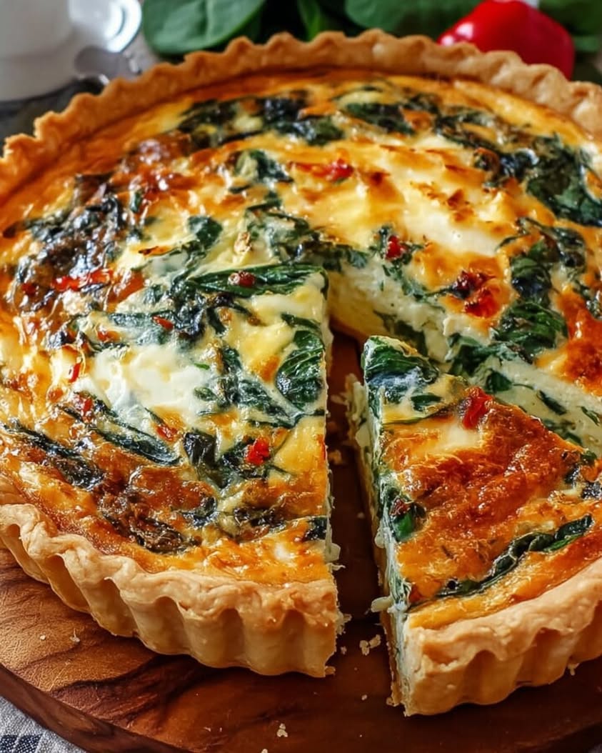 Elegant Ricotta and Spinach Quiche Recipe for a Perfect Brunch 3 elegant ricotta spinach quiche