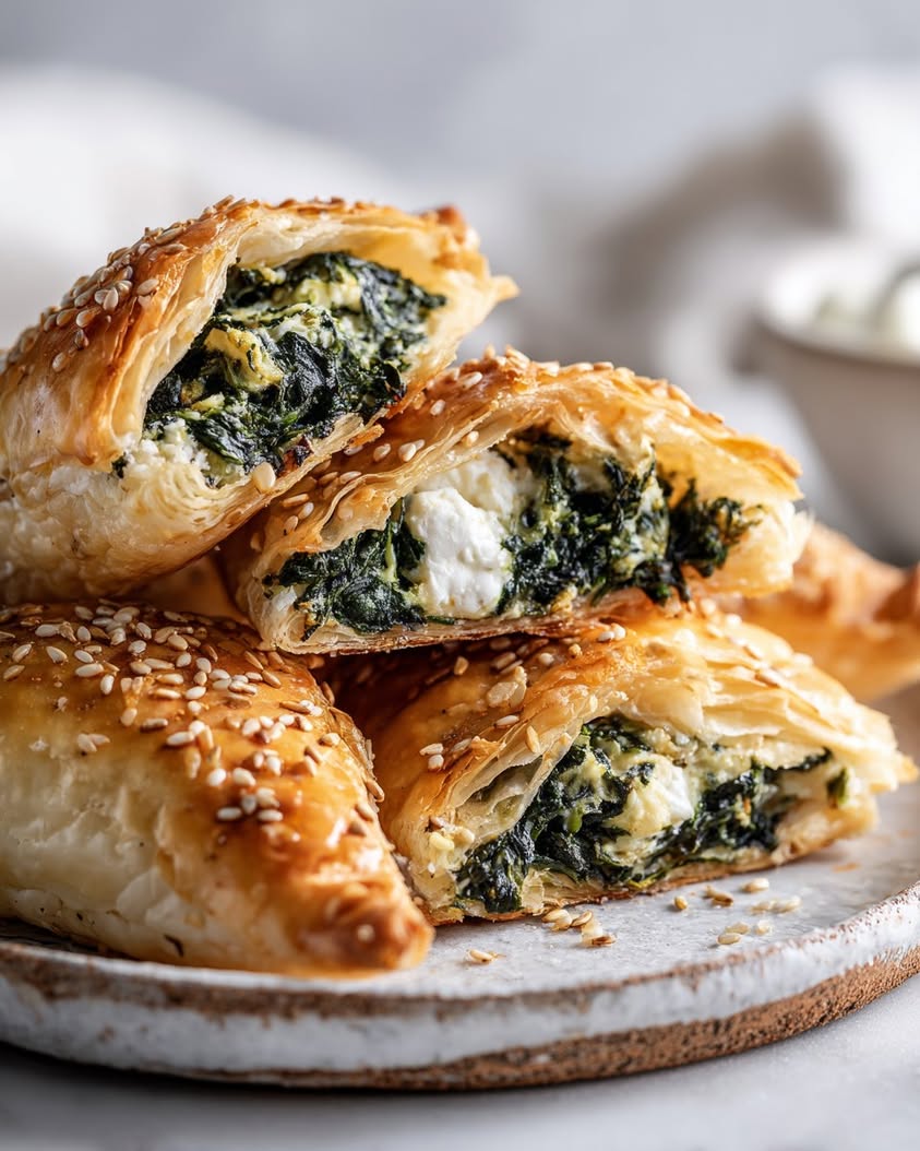 Irresistible Feta & Spinach Puff Pastry Pockets for Easy Entertaining 10 feta spinach puff pastry pockets