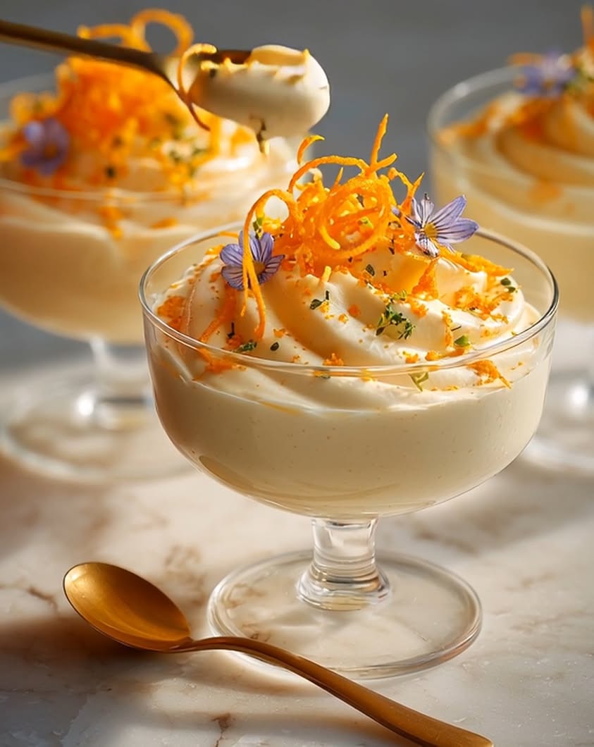 Light and Airy Orange Dessert for a Truly Elegant Spring 3 light as air orange dessert