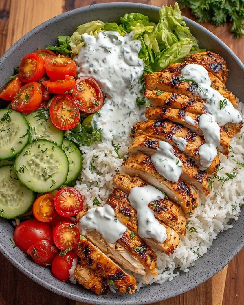 Craft the Perfect Loaded Grilled Chicken Tzatziki Bowl at Home 3 loaded grilled chicken tzatziki bowl