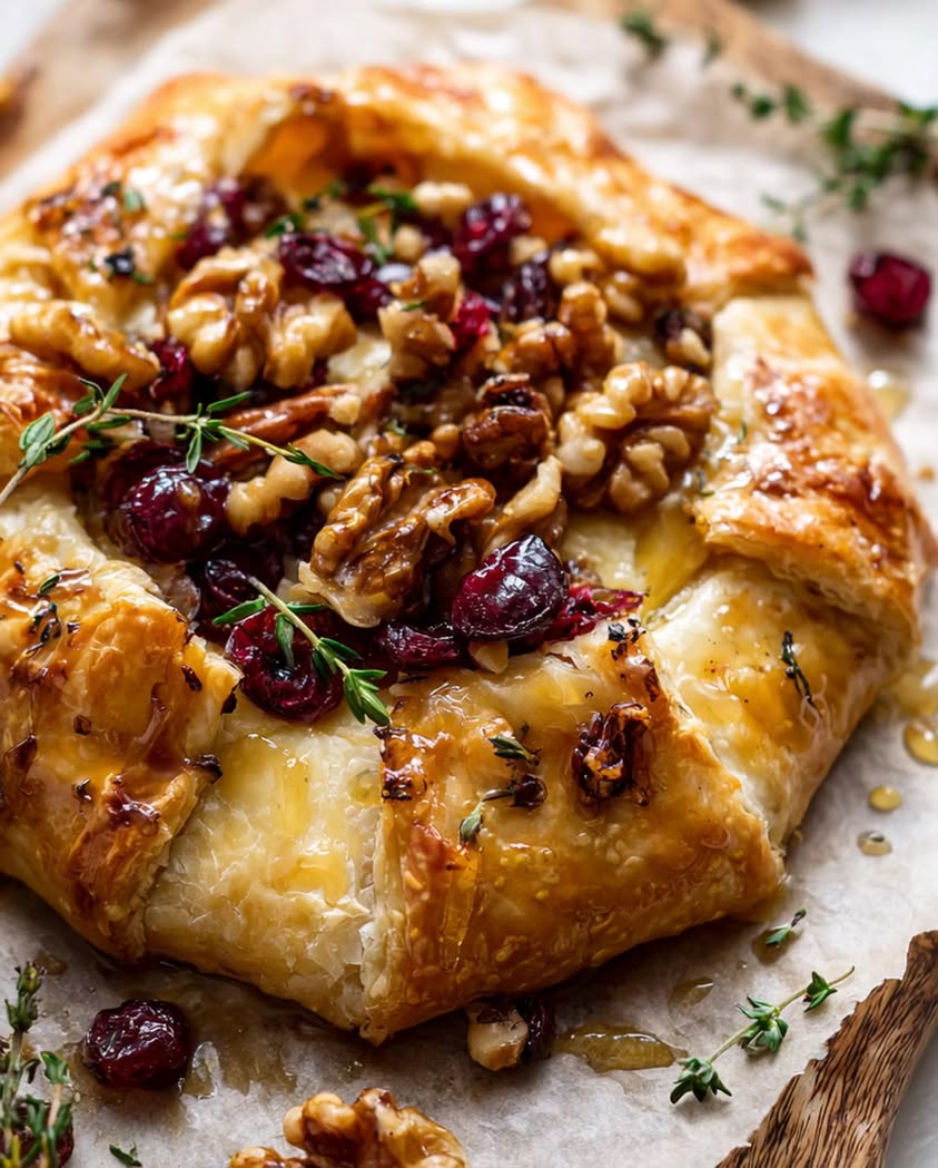 Savor the Flavors of Rustic Baked Brie Galette with Honey 13 rustic baked brie galette