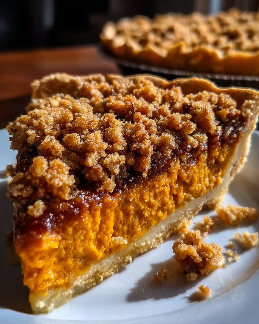 Southern Soul Sweet Potato Pie with Pecan Crunch Topping Recipe 3 southern sweet potato pie pecan