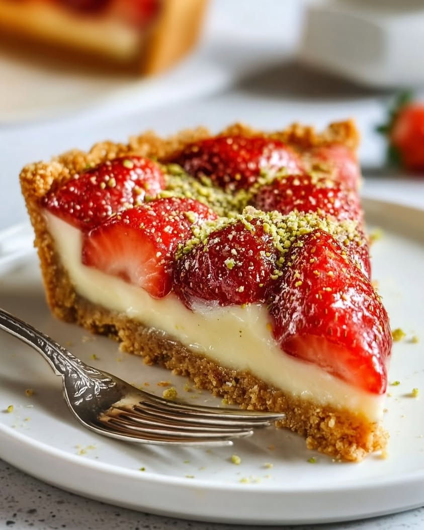 Indulge in Homemade Strawberry Buttermilk Custard Pie Recipe Delight 14 strawberry buttermilk custard pie