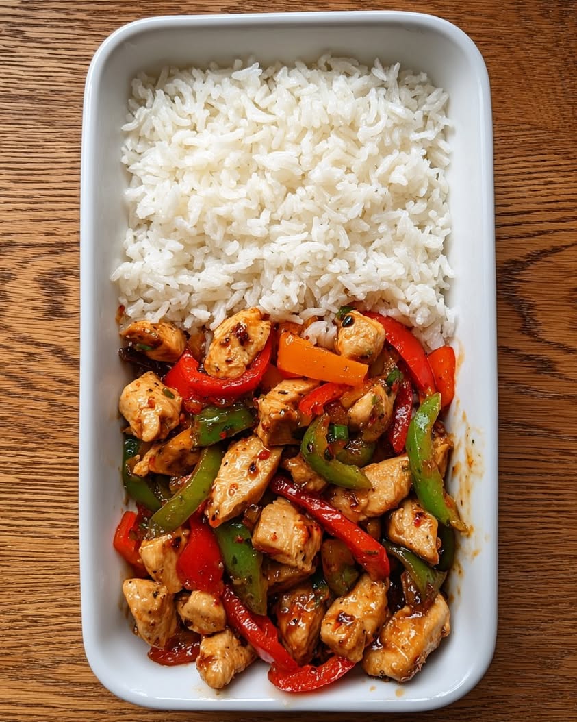 Sweet and Spicy Chicken Stir-Fry Recipe for a Flavorful Dinner 3 sweet spicy chicken stir fry