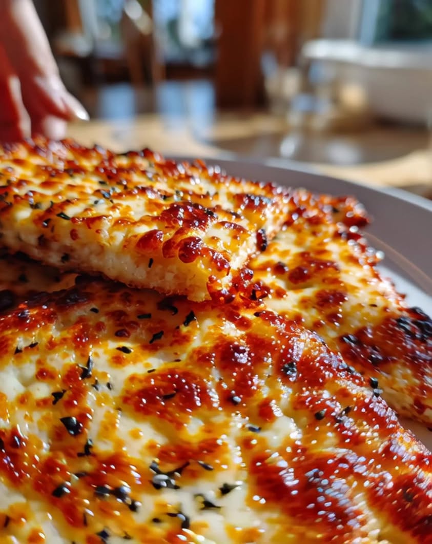 3-Ingredient Cottage Cheese Pizza Crust: Crispy & Low-Carb 3 3 ingredient cottage cheese pizza crust