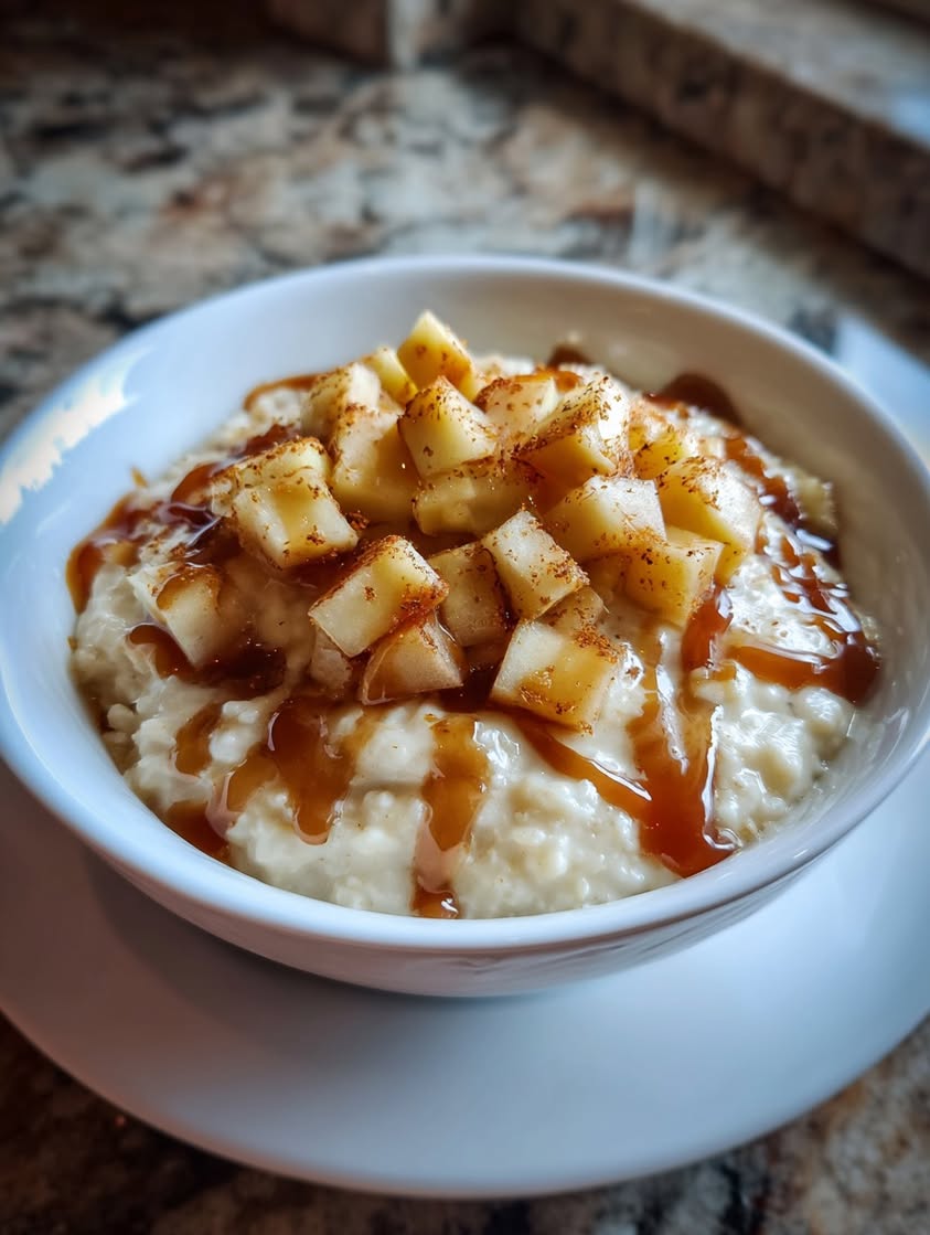 Apple Maple Protein Bowl: A Cozy & Creamy Breakfast 3 apple maple protein bowl