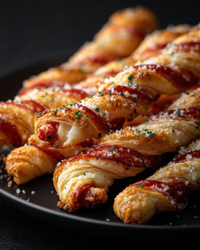 Easy Candy Cane Puff Pastry Twists for a Festive Treat 3 candy cane puff pastry twists