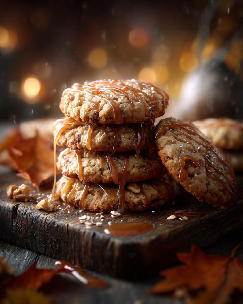 Caramel Apple Cookies: Soft, Chewy, and Irresistibly Spiced 3 caramel apple cookies
