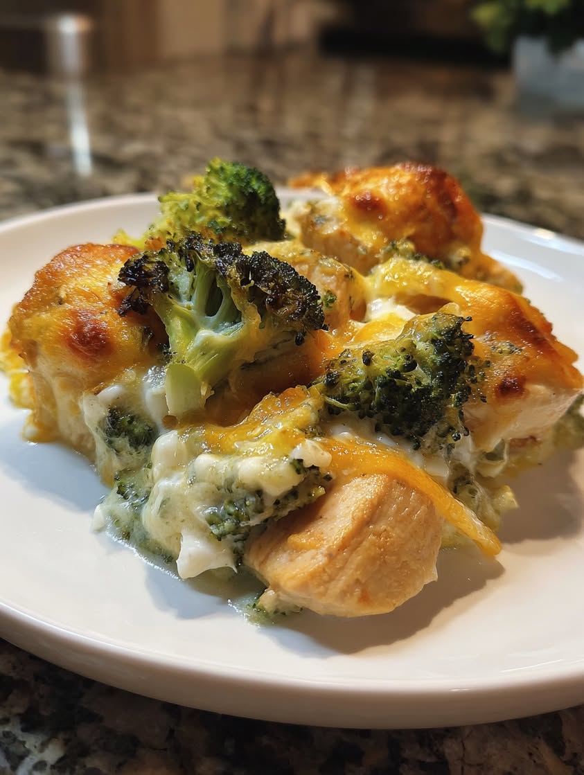 Chicken Broccoli Cottage Bake: A Protein-Packed Family Dinner 3 chicken broccoli cottage bake