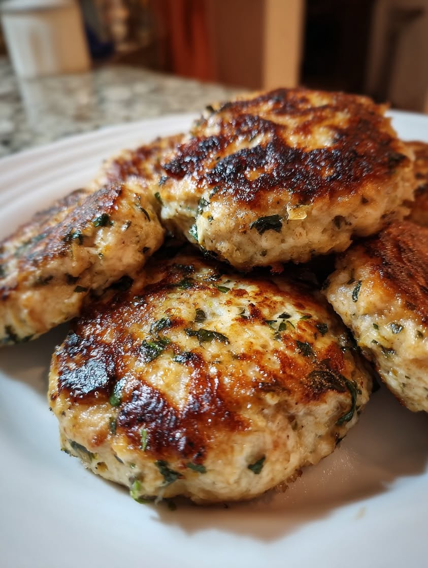Juicy Chicken Herb Cottage Patties: A Lean Protein-Packed Meal 3 chicken herb cottage patties