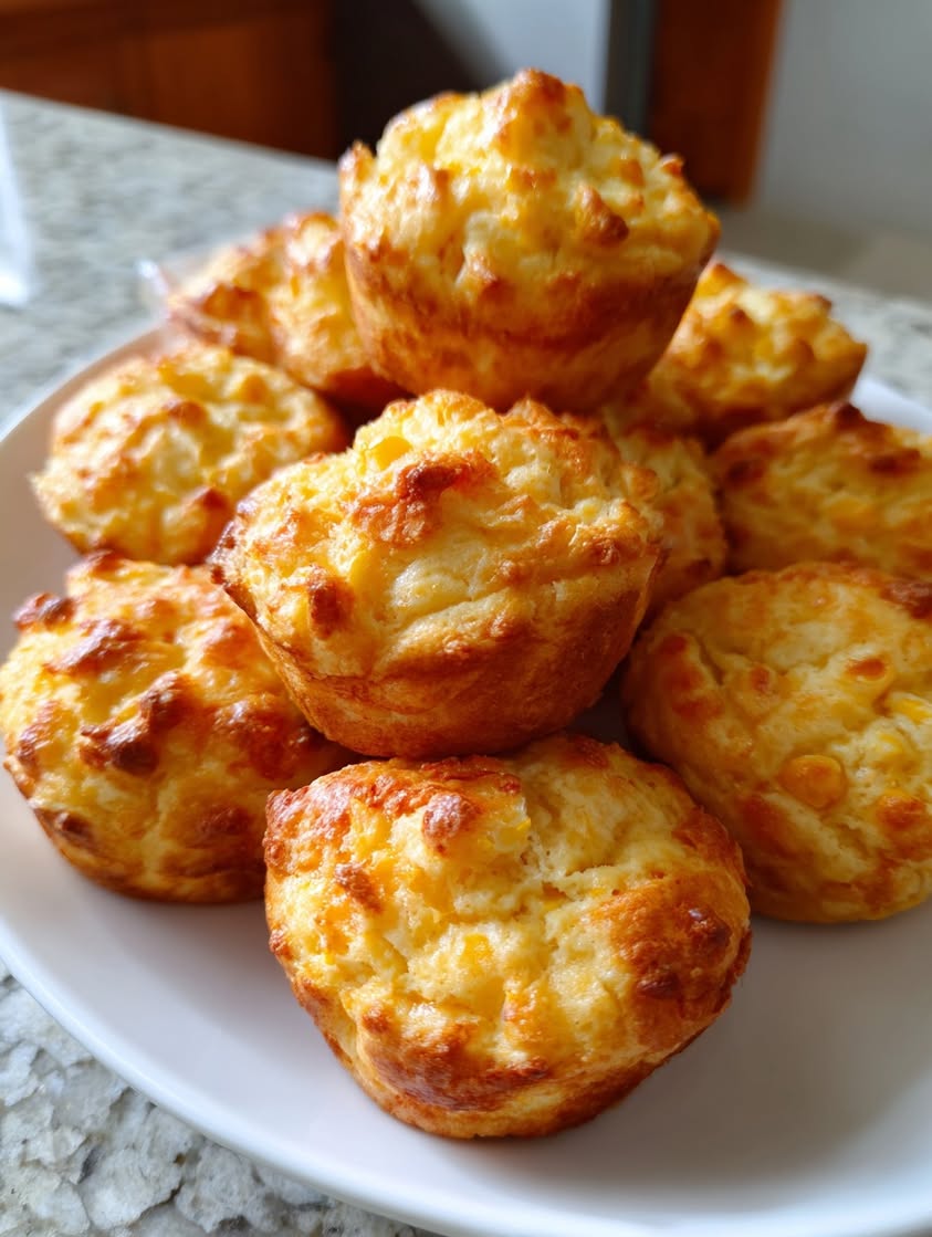 Soft Savory Corn Cottage Cheese Muffins: A Perfect Brunch Recipe 3 corn cottage cheese muffins