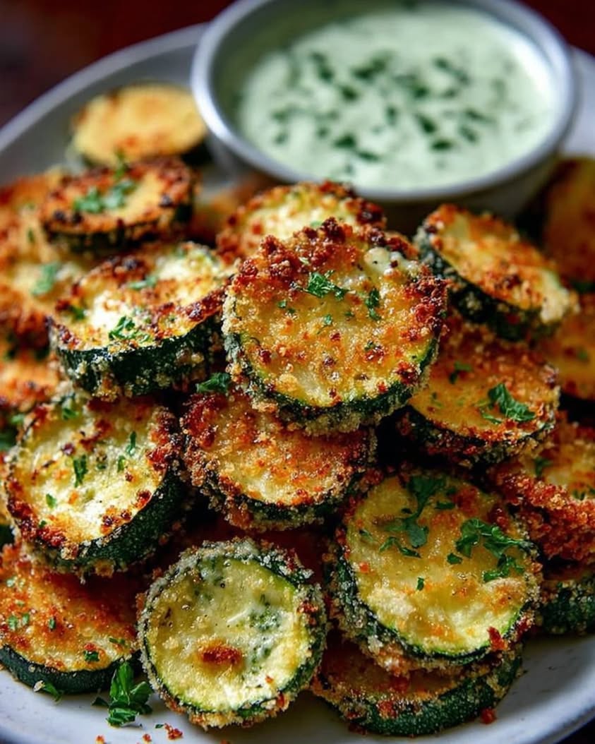 Crispy Zucchini Chips with Basil Mayo: A Healthy Snack Recipe 3 crispy zucchini chips basil mayo