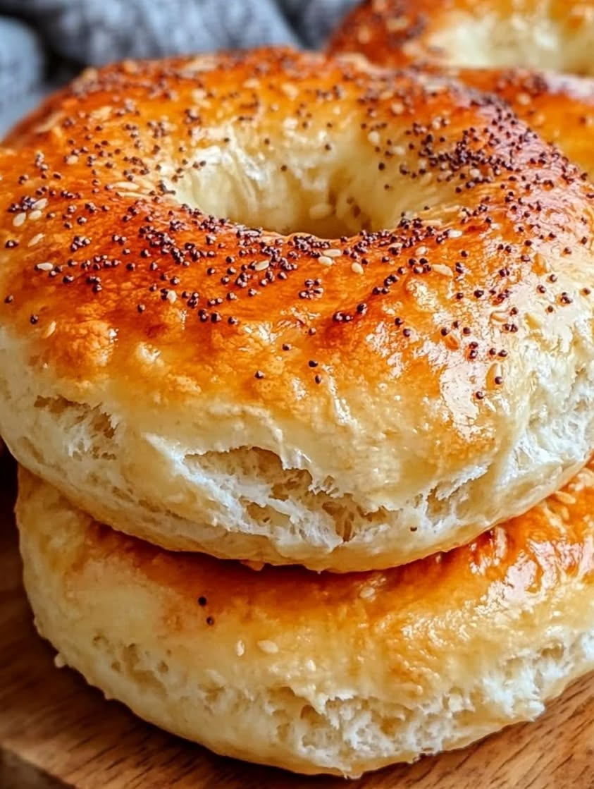 Fluffy Cottage Cheese Almond Flour Bagels Recipe (Low-Carb) 3 fluffy cottage cheese almond flour bagels