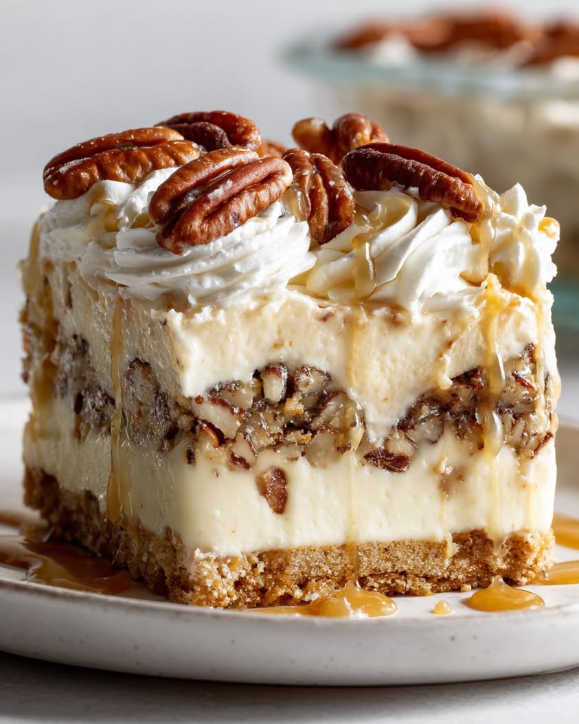 No-Bake Pecan Pie Lasagna: An Easy, Decadent Dessert 19 no bake pecan pie lasagna