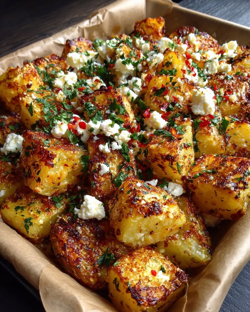 Creamy Baked Feta Potatoes Are Your New Favorite Side Dish 17 baked feta potatoes