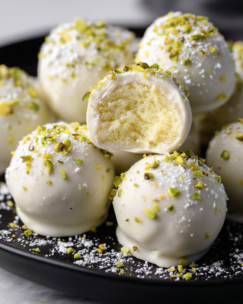 Citrus Pistachio Snowball Truffles for a Festive Holiday Treat 17 citrus pistachio snowball truffles