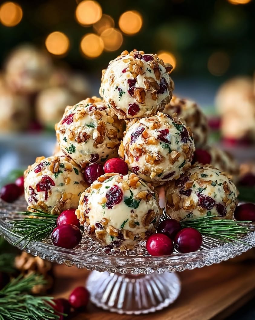 Cranberry Walnut Cheese Ball: A Festive Holiday Appetizer 17 cranberry walnut cheese balls