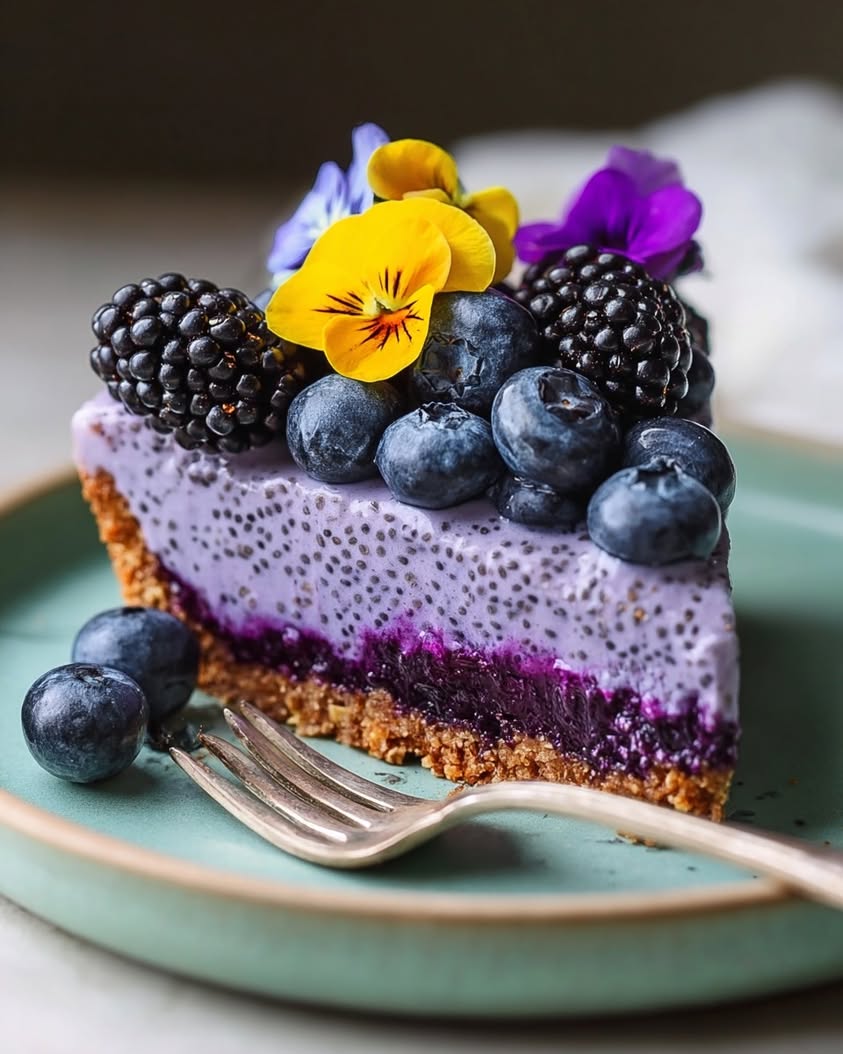 No-Bake Blueberry Chia Dream Pie: A Refreshing Healthy Dessert 17 no bake blueberry chia pie