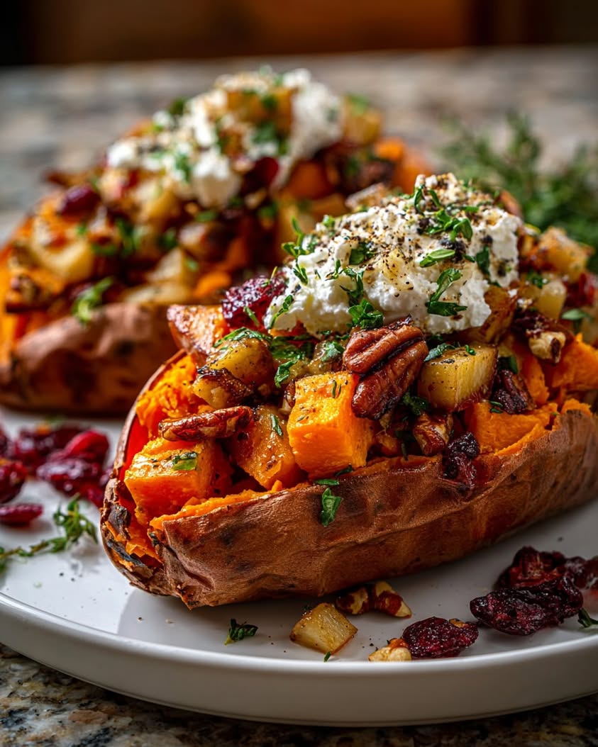 Roasted Sweet Potato and Apple Medley: A Savory Fall Side Dish 18 roasted sweet potato apple fall delight