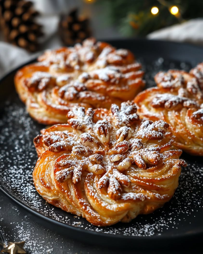 Salted Caramel Pecan Snowflake Tart: An Elegant Holiday Dessert 19 salted caramel pecan snowflake tart