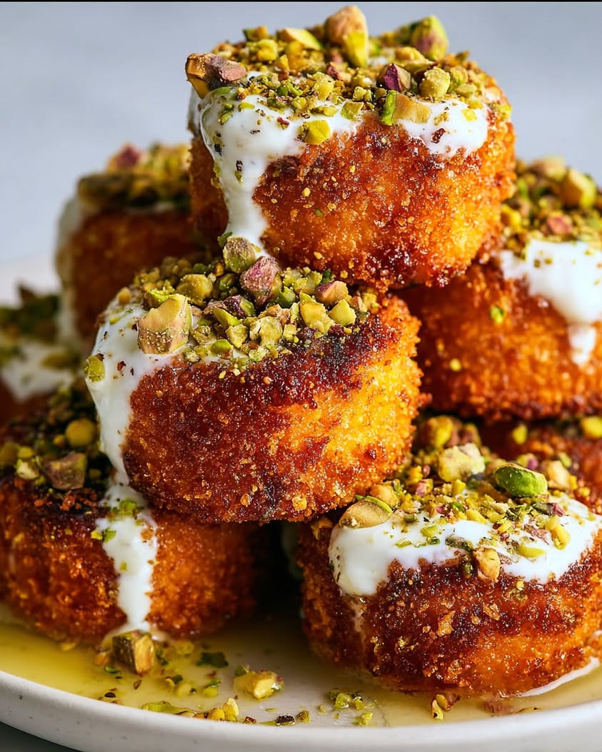 Crispy Sweet Potato Croquettes with Burrata and Pistachio Dip 22 sweet potato croquettes burrata dip