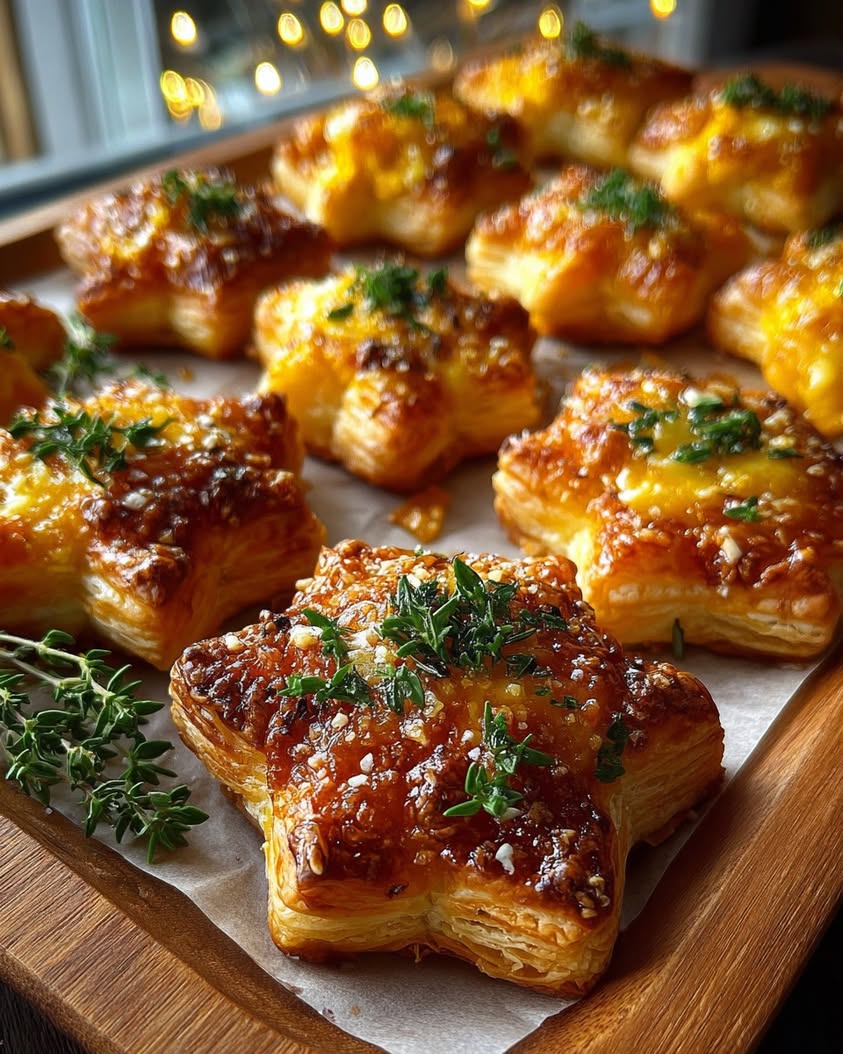 Butternut Squash and Brie Puff Pastry Stars Recipe 17 butternut squash brie puff pastry stars