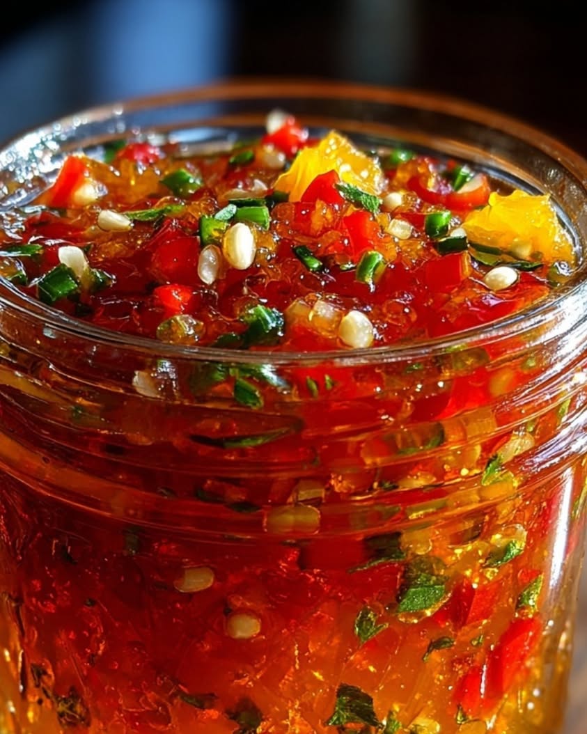 Citrus Inferno Pepper Jelly: A Sweet and Spicy Homemade Condiment 16 citrus inferno pepper jelly
