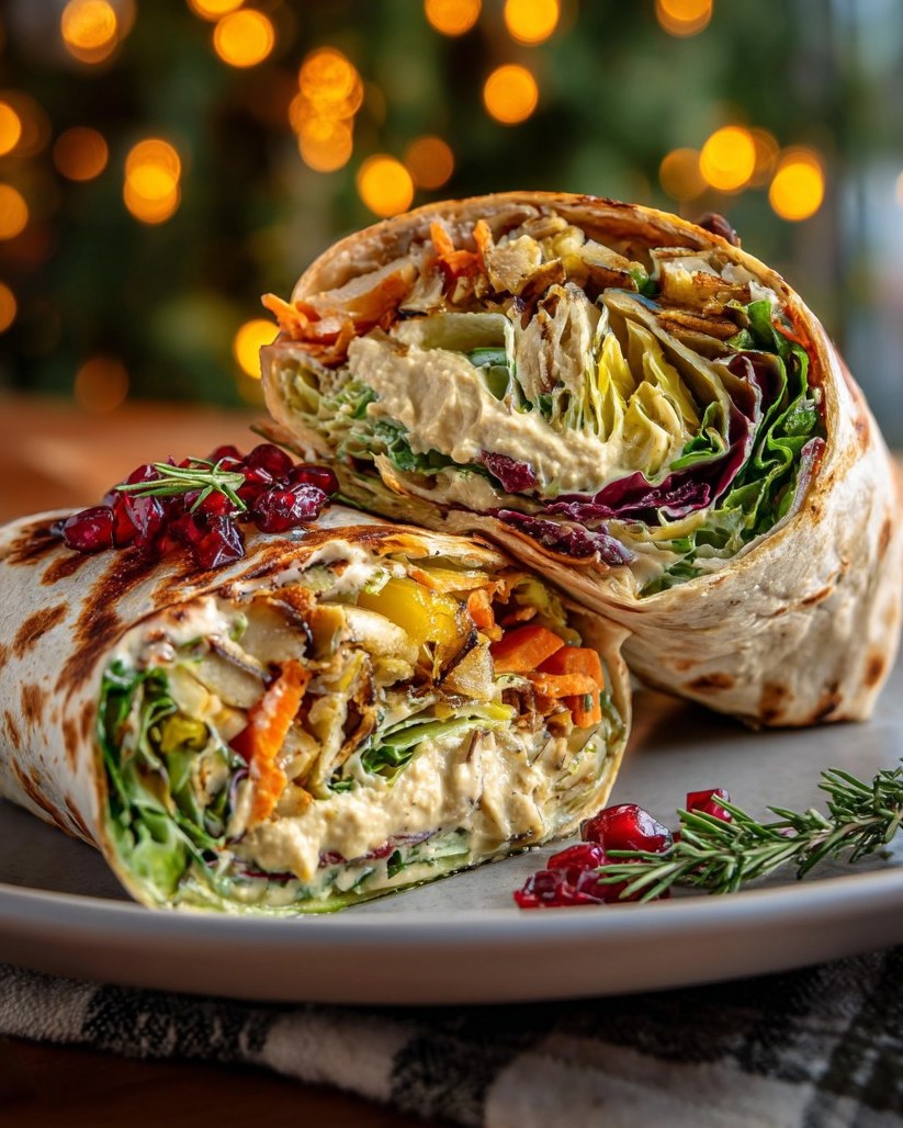 The Ultimate Fall Veggie Wrap with Creamy Hummus Recipe 20 fall veggie wrap with hummus