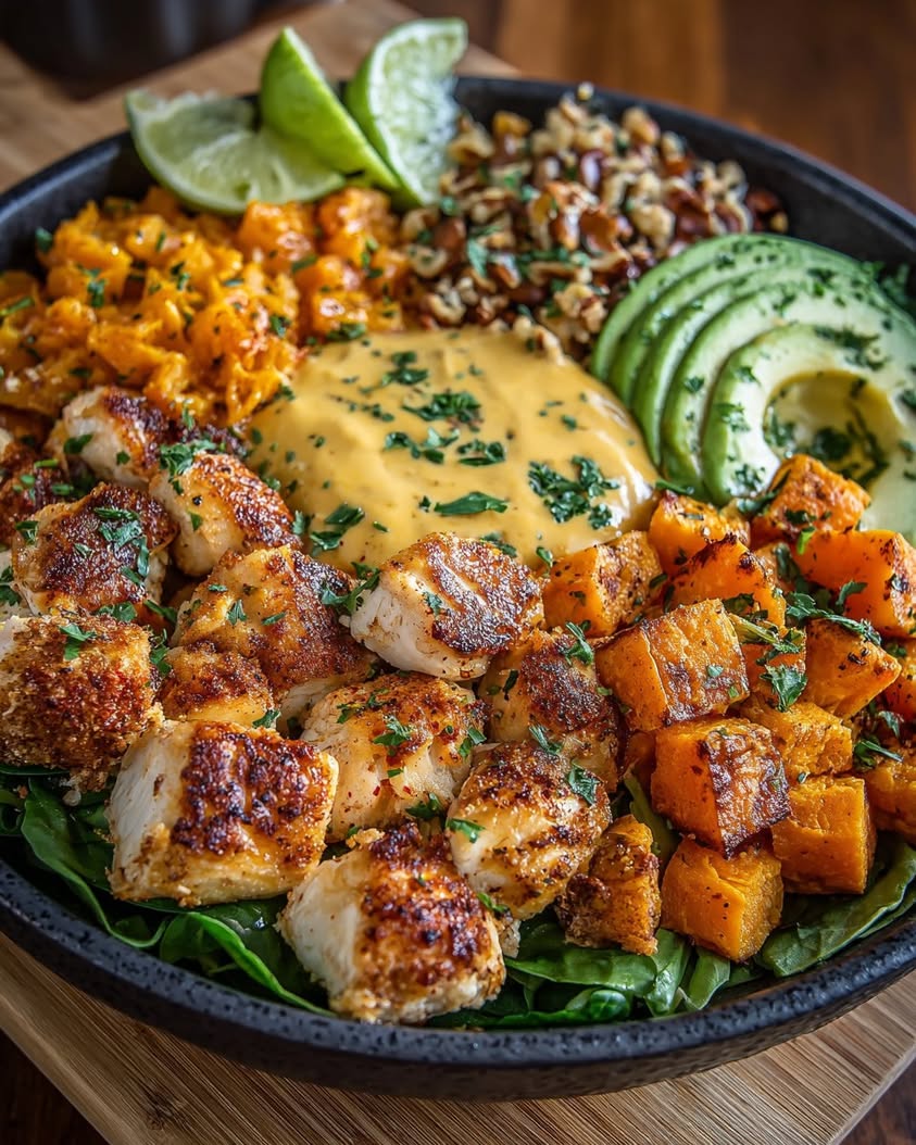 Maple Dijon Chicken and Sweet Potato Bowls: A Flavorful Meal Prep Recipe 20 maple dijon chicken sweet potato bowls