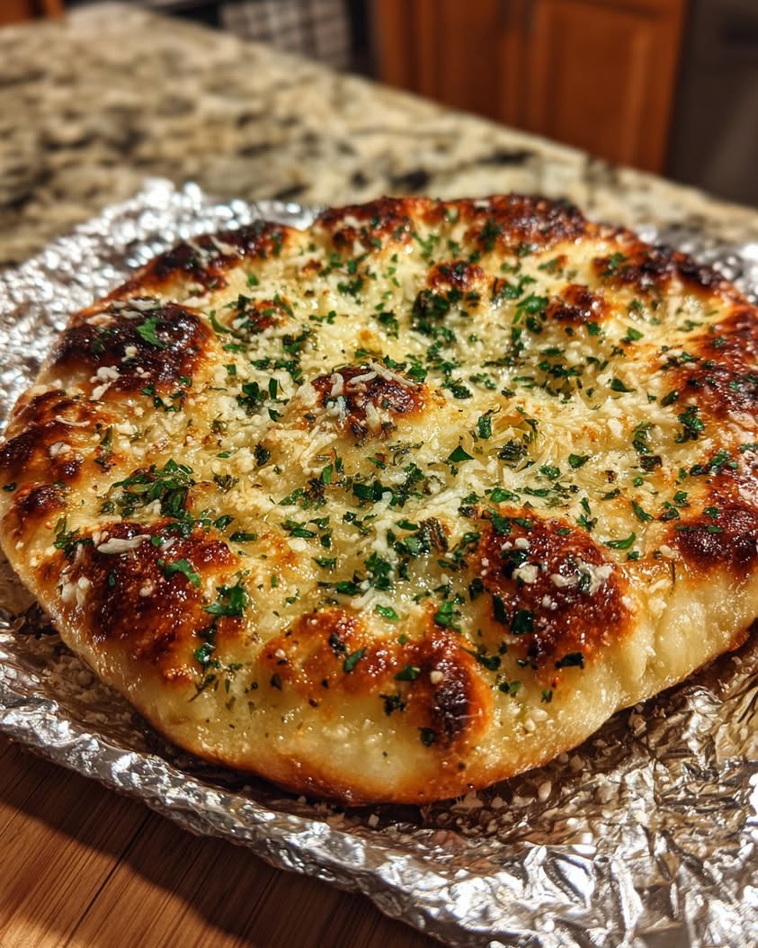 Easy Roasted Garlic and Herb Flatbread with Parmesan Recipe 16 roasted garlic herb parmesan flatbread