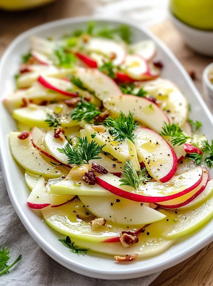 Crisp Fennel Apple Salad with a Zesty Lemon Dressing Recipe 15 crisp fennel apple salad lemon dressing