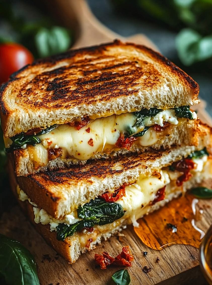 Golden Mediterranean Grilled Cheese: A Gourmet Twist on a Classic 15 golden mediterranean grilled cheese