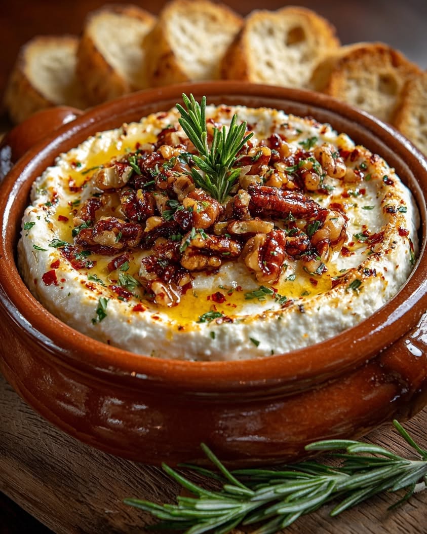 Hot Honey Goat Cheese Dip Recipe 17 hot honey goat cheese dip