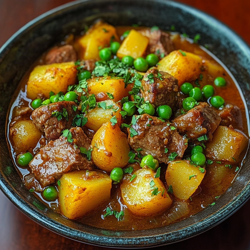 Slow-Simmered Moroccan Lamb Tagine with Potatoes & Peas Recipe 26 slow simmered moroccan lamb tagine