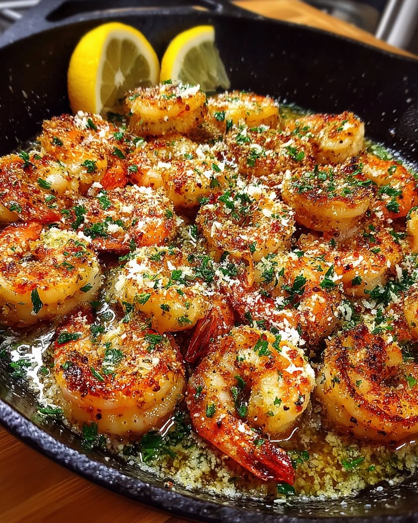 Garlic Parmesan Shrimp Recipe 3 10 minute garlic parmesan shrimp