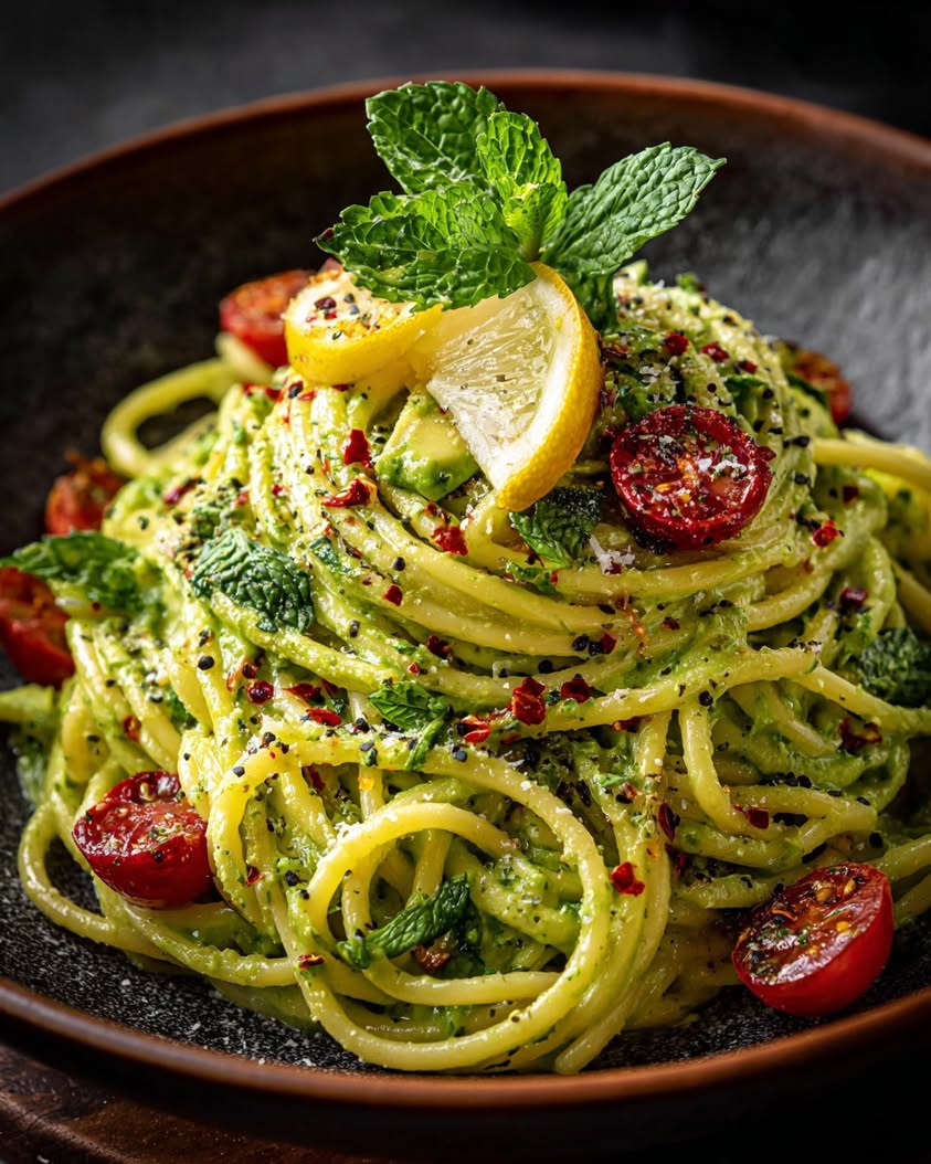 Creamy Vegan Avocado Pasta Sauce 3 creamy vegan avocado pasta sauce