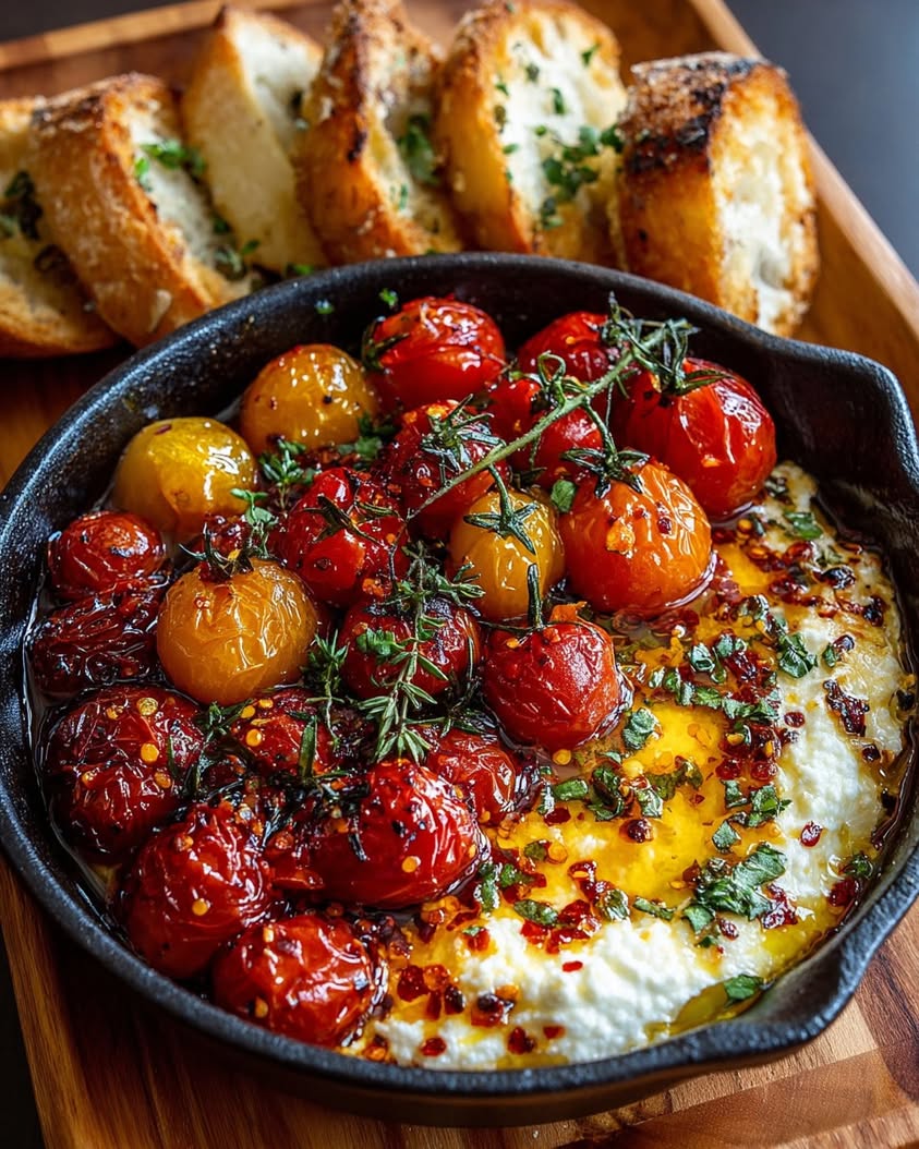 Hot Honey Burrata Tomato Dip 3 hot honey tomato burrata dip