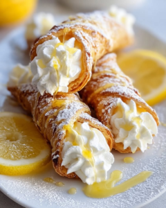 lemon meringue pie cannoli
