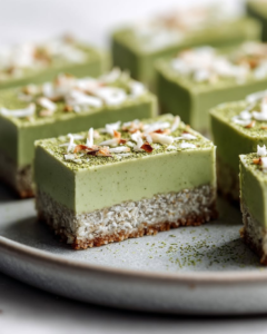 no bake green glow bars