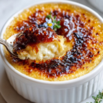 savory goat cheese creme brulee